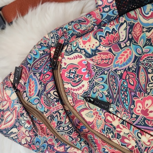 Baosha Paisley Gypsy Pattern Crossbody Shoulder Bag - Picture 2 of 6